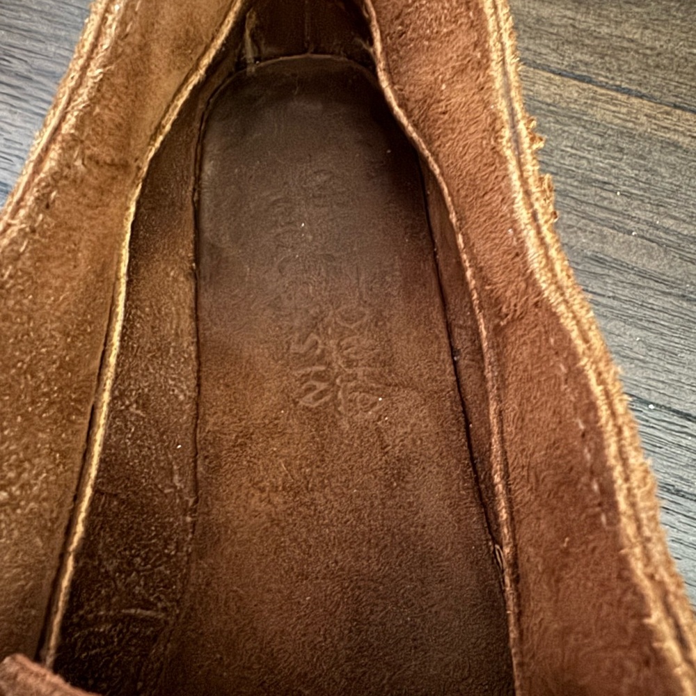 Minnetonka Fringe Suede Boots - Brown - Picture 6 of 7